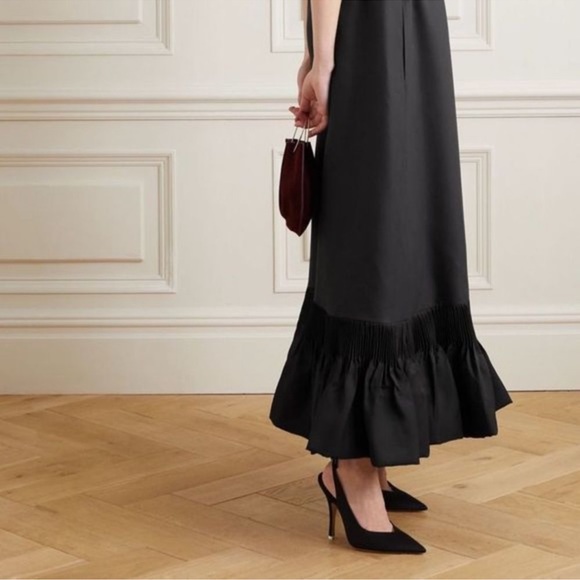 Zara heeled slingback Black NWT - Picture 3 of 3